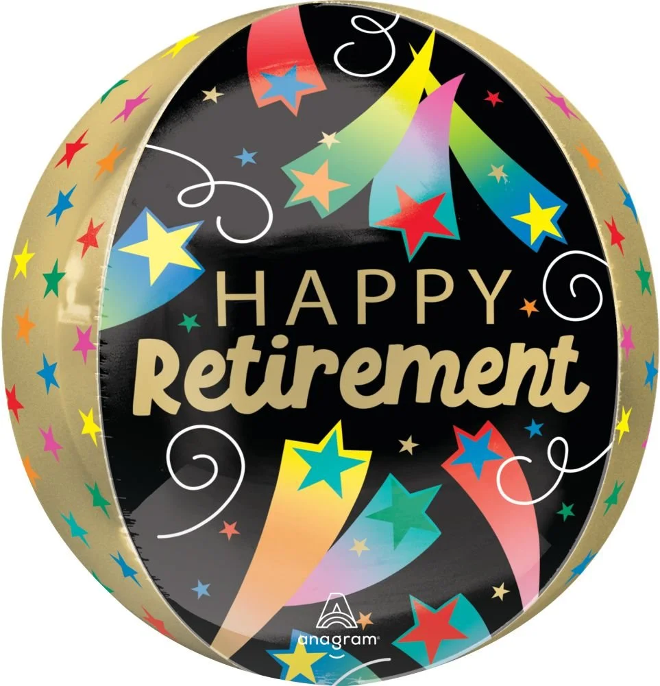 Orbz Happy Retirement Balloon