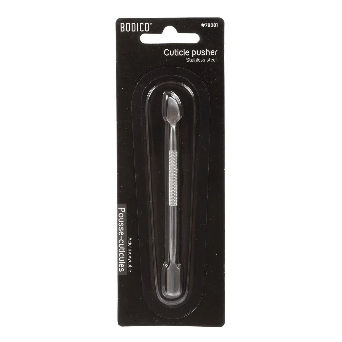 Bodico, SS Cuticle Pusher & Nail Cleaner, 11cm