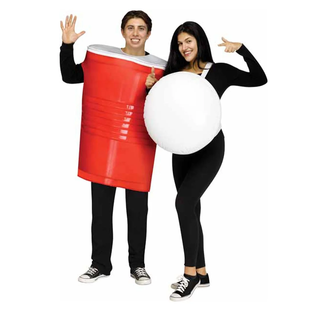 BEER PONG - COUPLES COSTUME