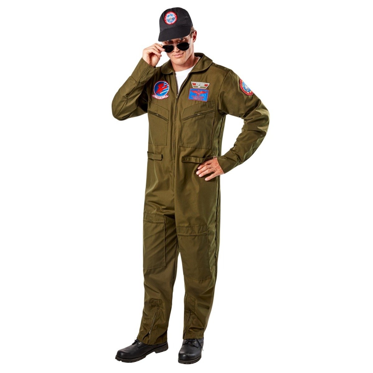 Top Gun Deluxe Adult Costume Flight Suit