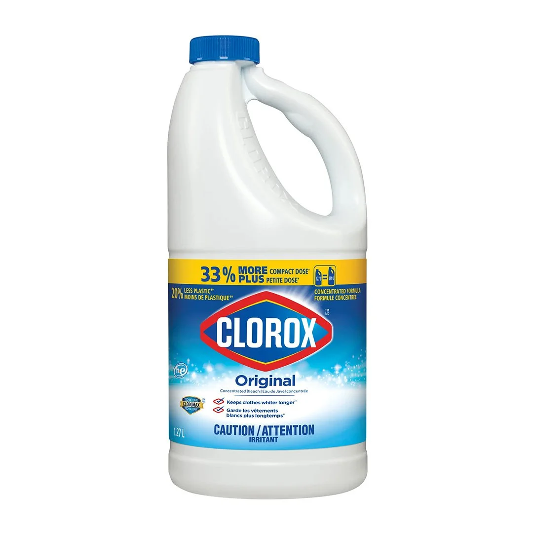 CLOROX ORIGINAL CONCENTRATED BLEACH EN/FR 1.27 L [ 43OZ ]