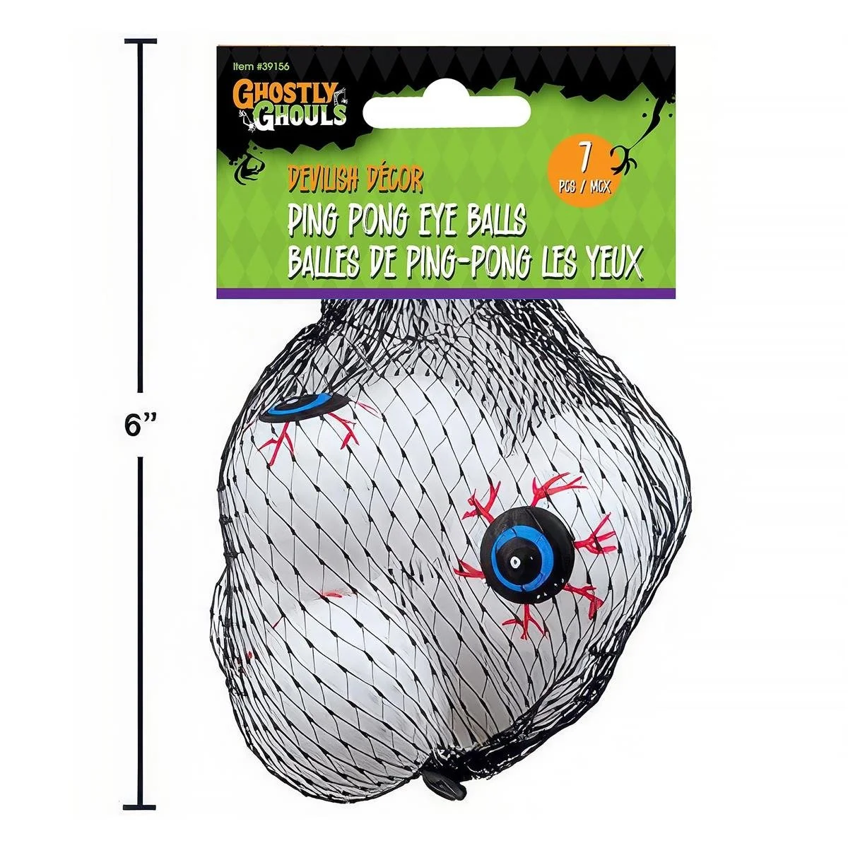 G.Ghouls 7pcs Pingpong Eye Balls