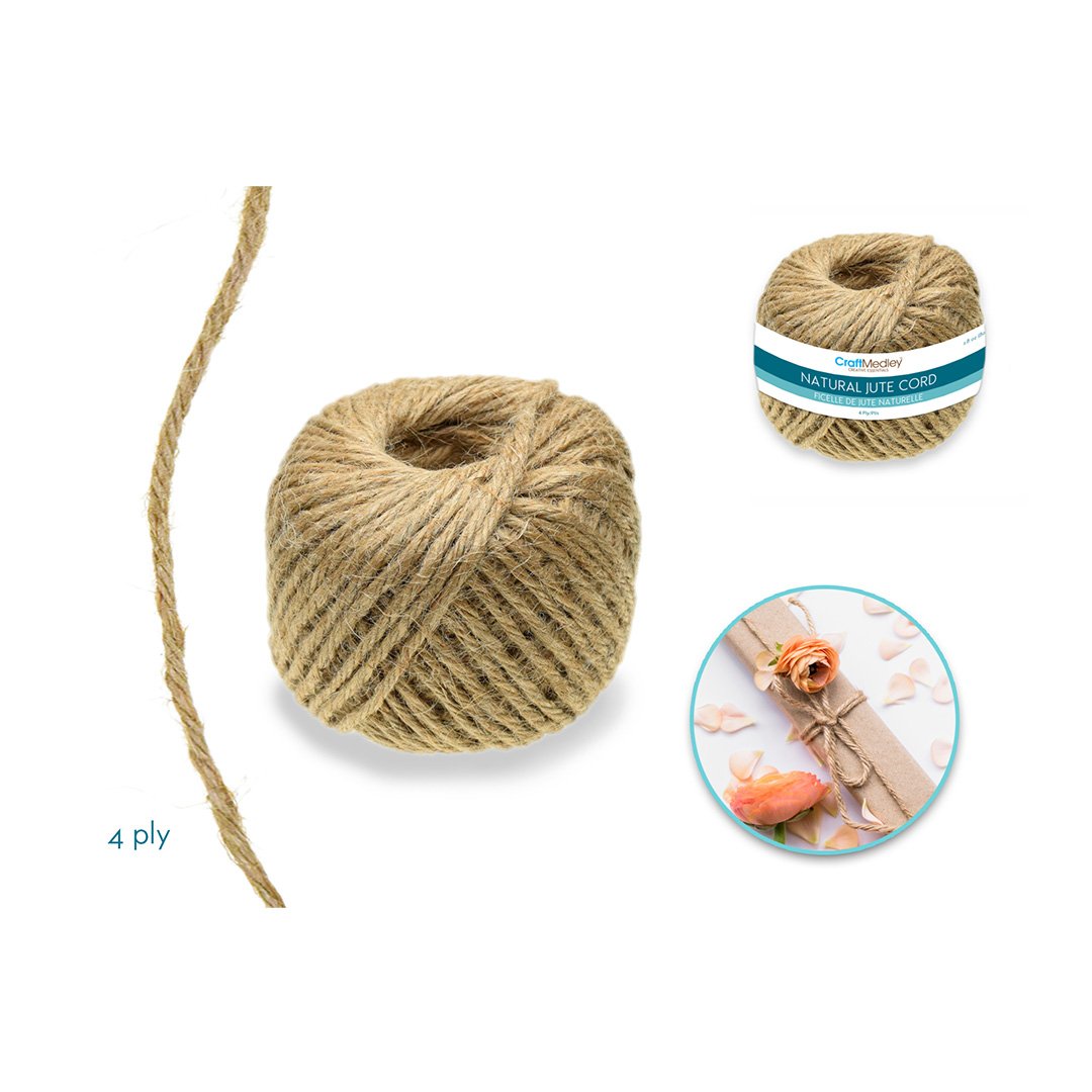 Craft Medley: Natural Jute Cord