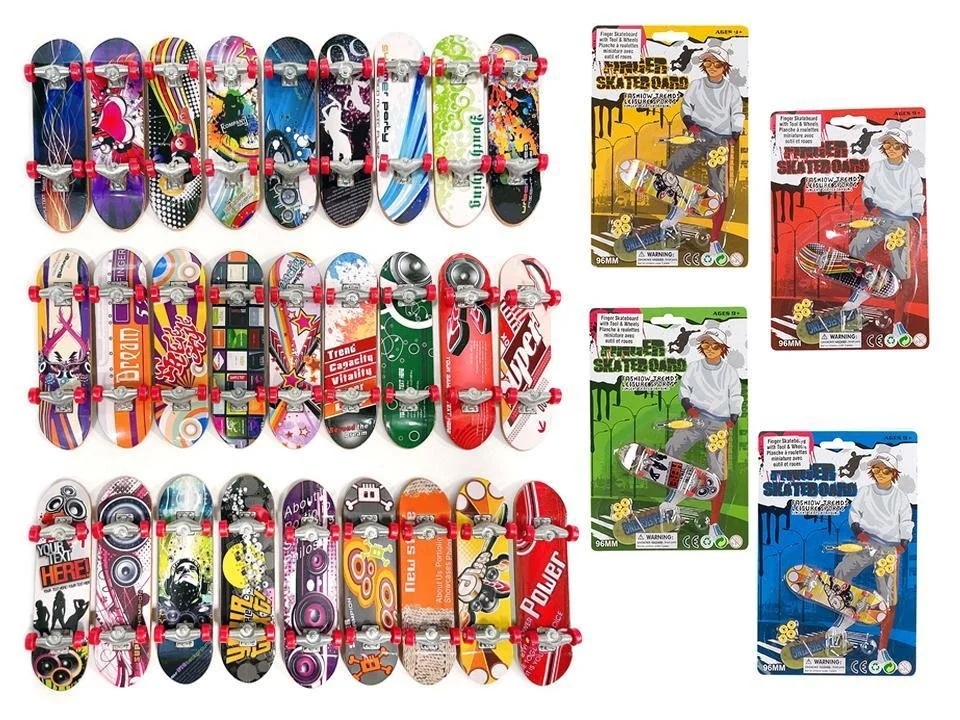 Finger Skateboard w/Tool & Wheels Asst. Styles