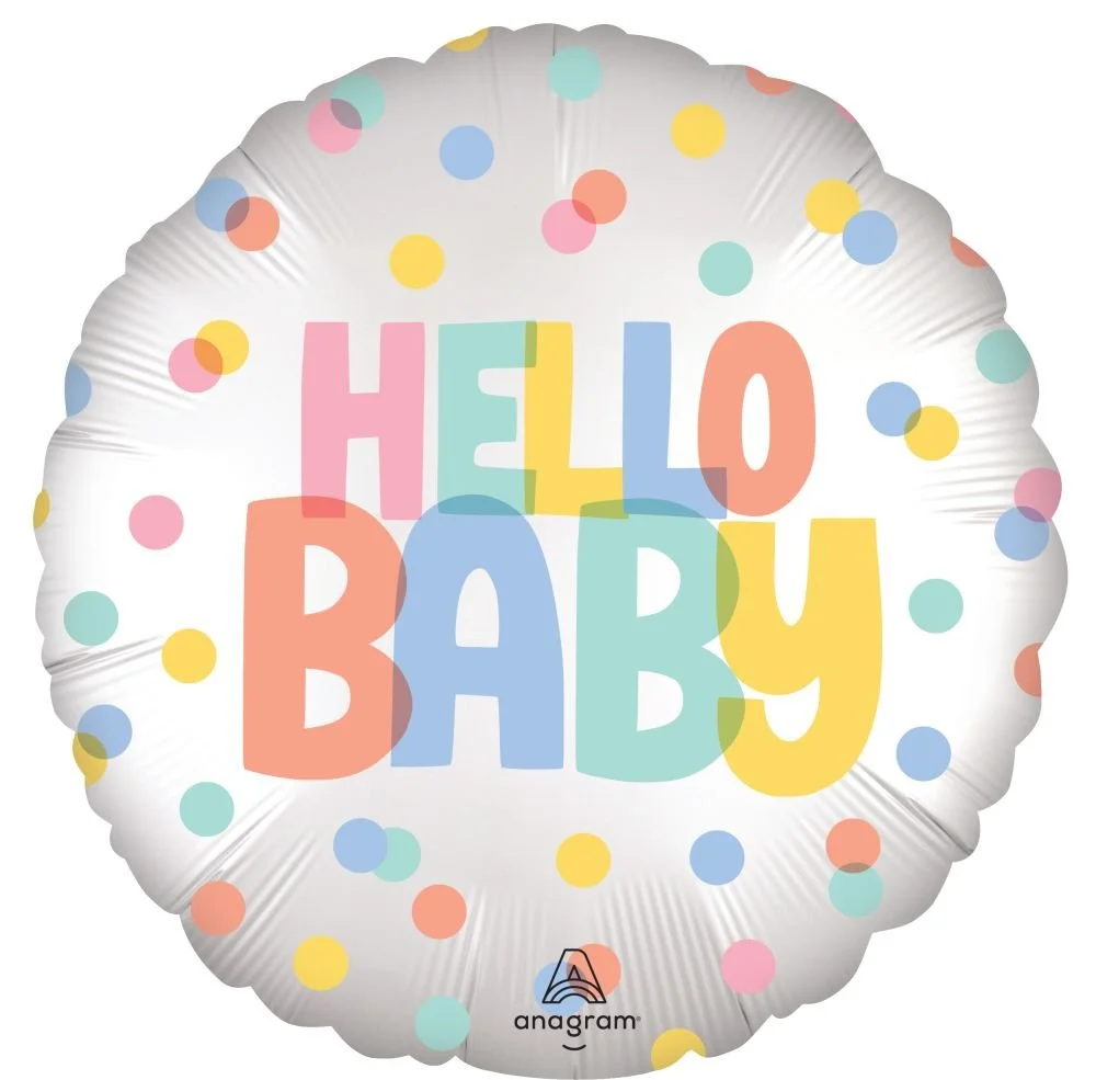 Standard Satin Modern Baby Balloon