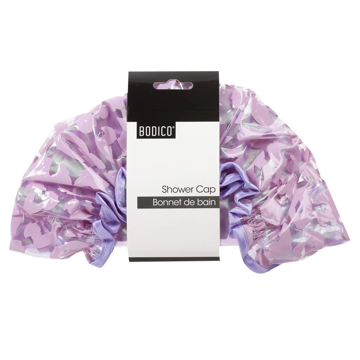 Bodico, Shower Cap, Lilac Mix, EVA