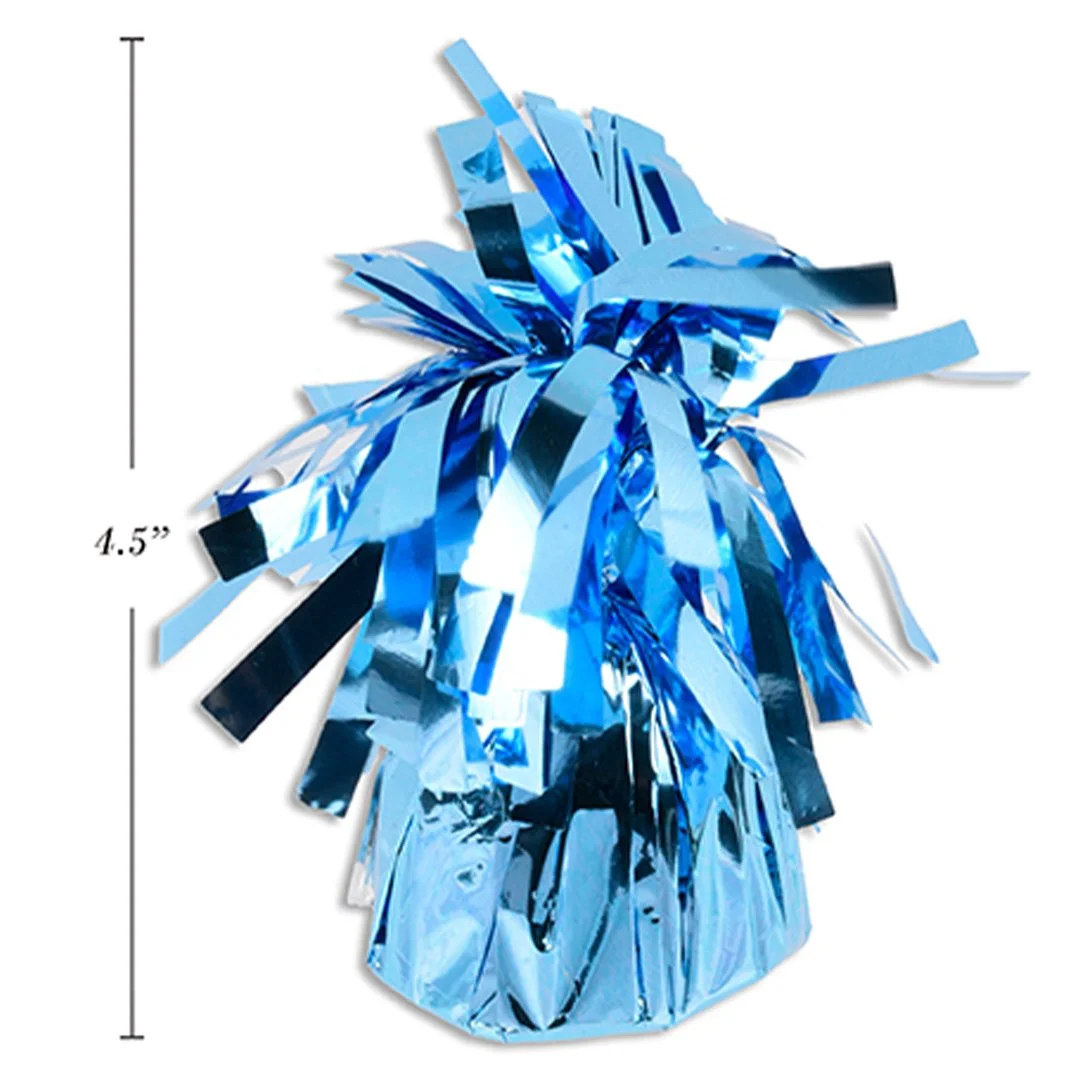 Laser Balloon Weight - Light Blue