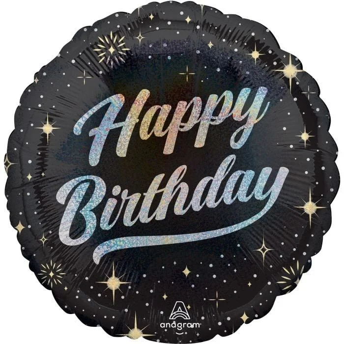 Jumbo Sparkling Birthday Balloon