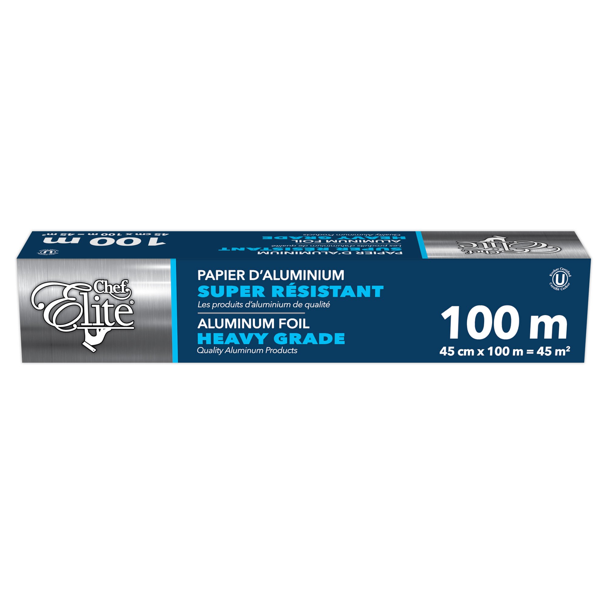 Chef Elite – Aluminum Foil – 45cm x 100m – 16mic – Heavy Grade