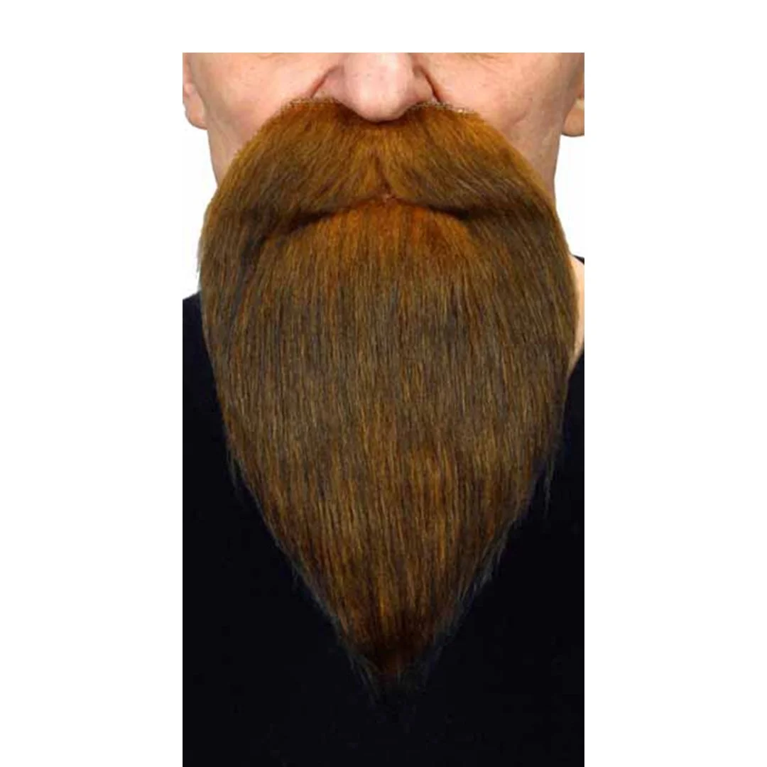 BEARD AUBURN BROWN 14.5 CM x 27 CM