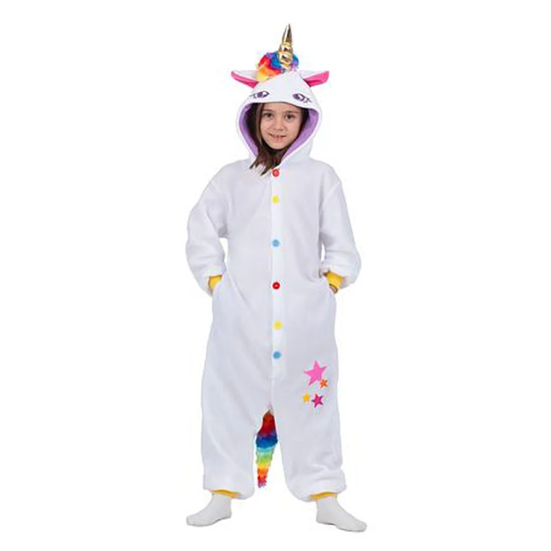 WHITE UNICORN PYJAMAS - CHILD COSTUME