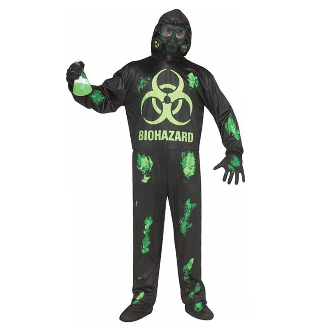 LIGHT-UP BIO-HAZARD - ADULT COSTUME