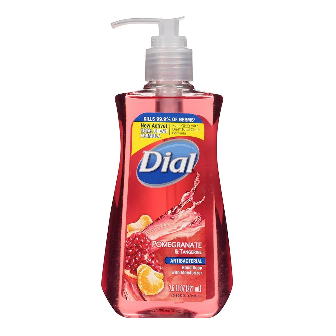 DIAL HAND SOAP LIQUID ANTIBACTERIAL POMEGRANATE & TANGERINE 221 ML