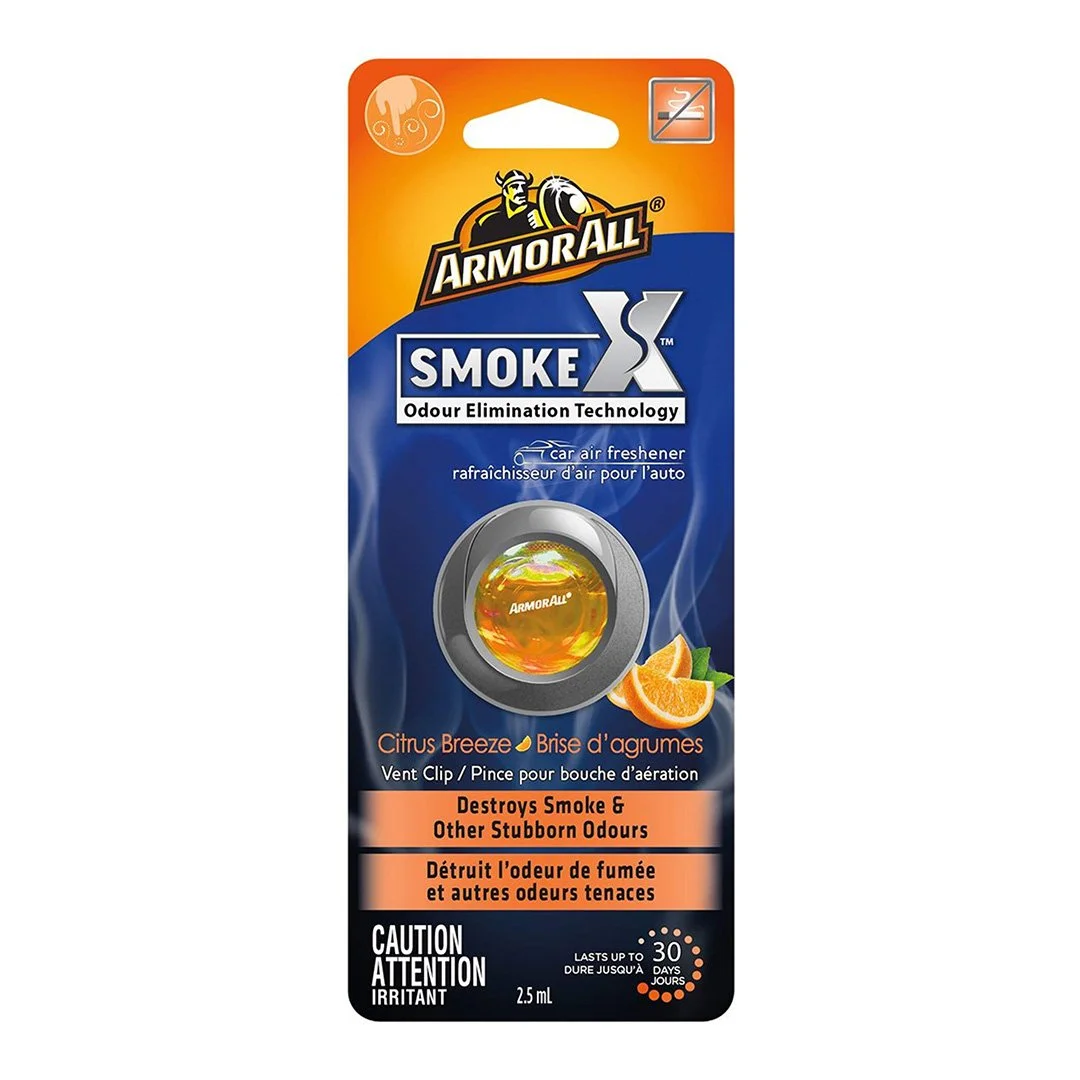 ARMOR ALL 1PK VENT CLIP CITRUS BREEZE 2.5ML