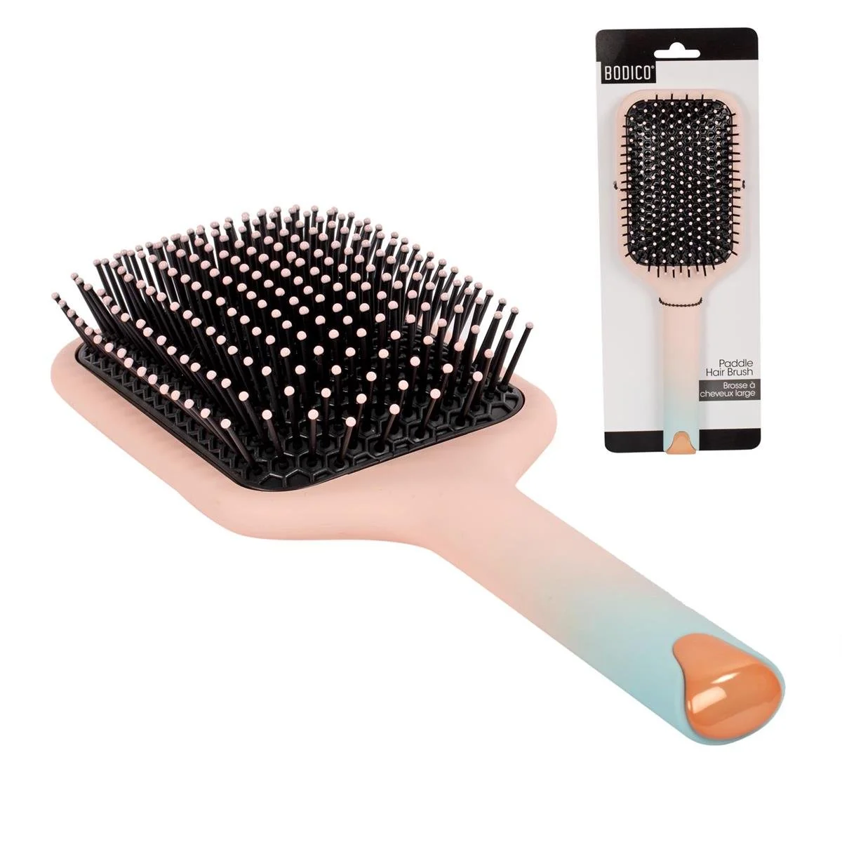 Bodico, Paddle Hair Brush, ombre