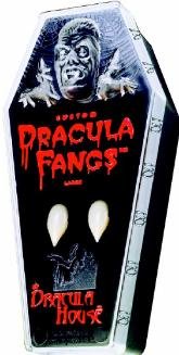 FOOTHILLS COFFIN DRACULA FANGS MED