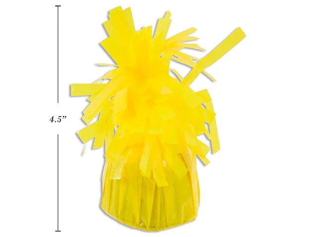 Yellow Laser Balloon weight 175g. 4.5x2.25"