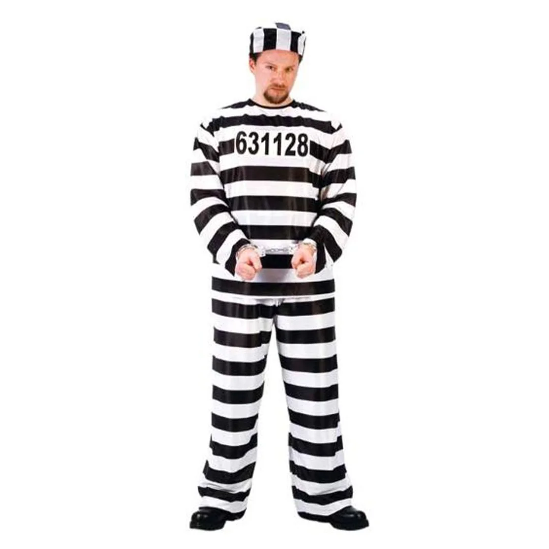 JAILBIRD CONVICT MAN - ADULT