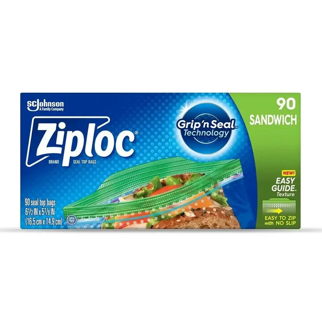 ZIPLOC SANDWICH BAGS 90CT EASY GUIDE