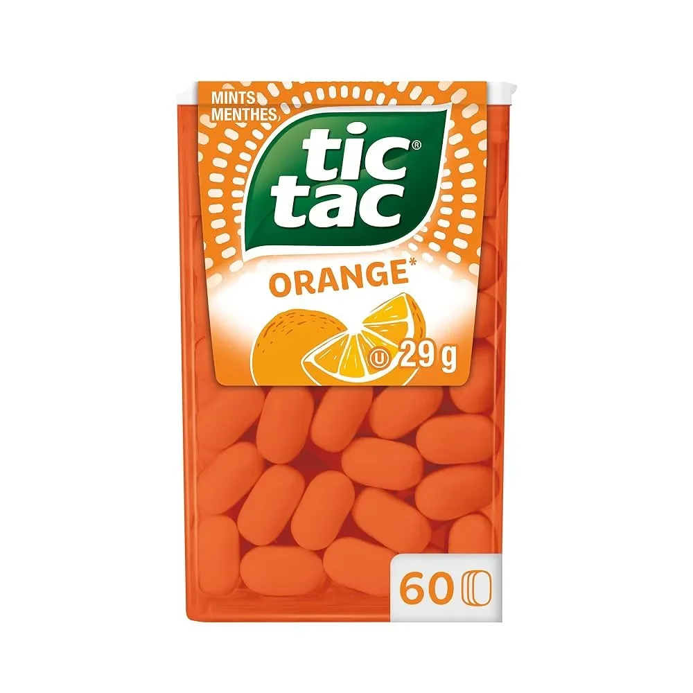 TICTAC 15 COUNT (CANDIES) ORANGE FLAVOUR
