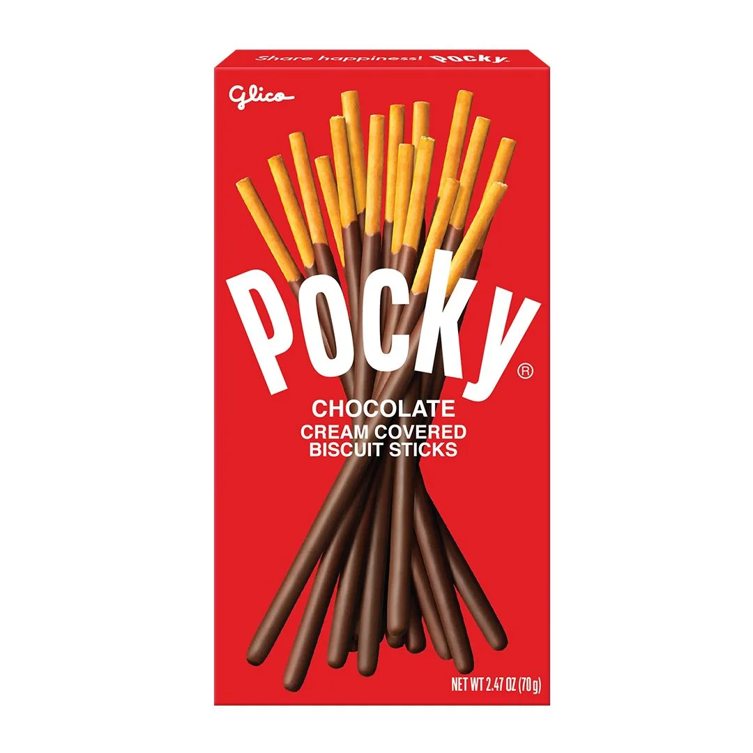 POCKY CHOCOLATE FLAVOUR BISCUIT STICKS 47g