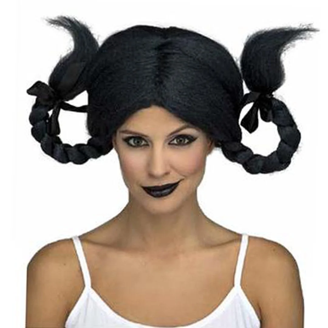 WEDNESDAY WIG - ADULT COSTUME