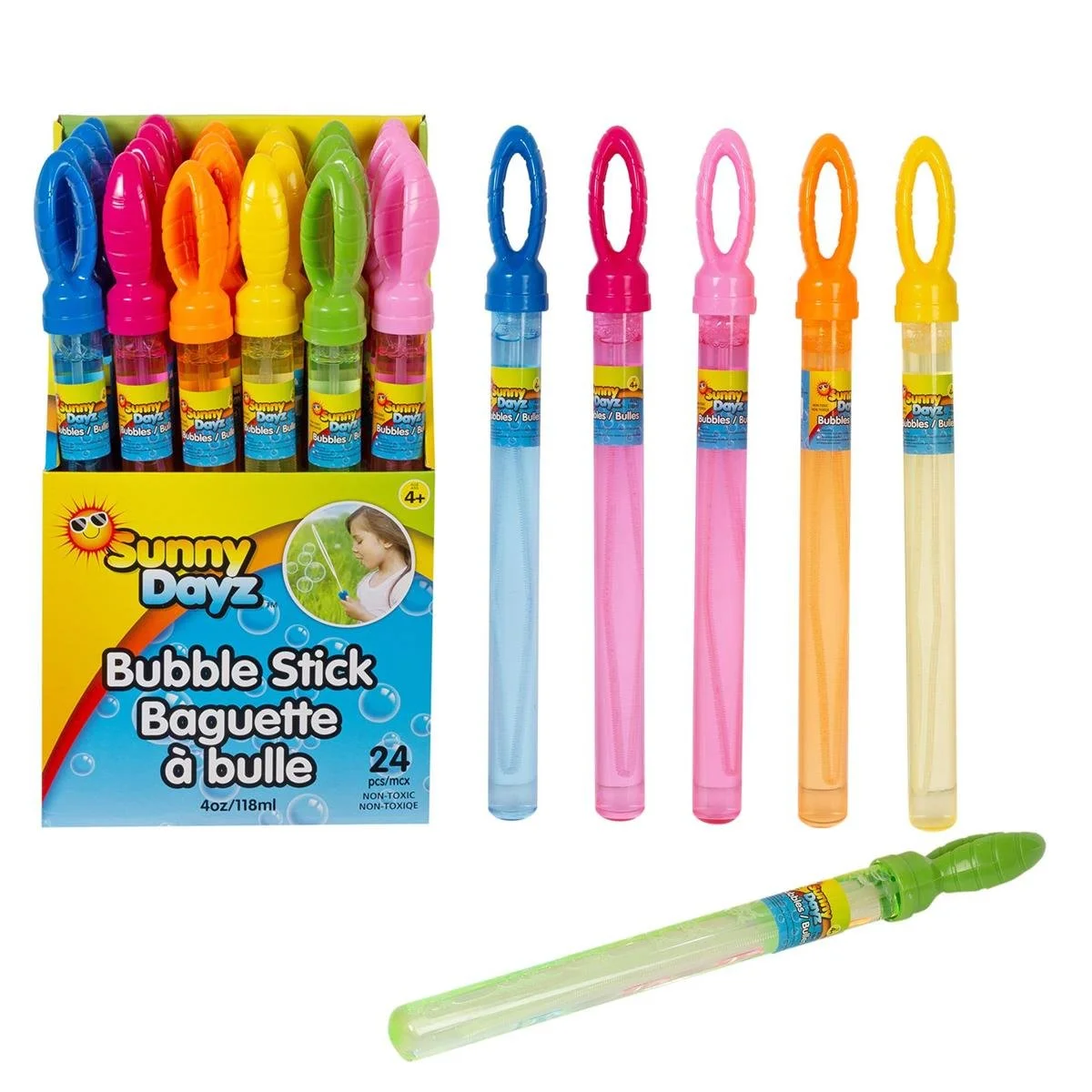 Sunny Dayz 14.5" Huge Bubble Wand w/4oz. Bubbles