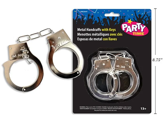 Hween Metal Handcuffs w/ Keys