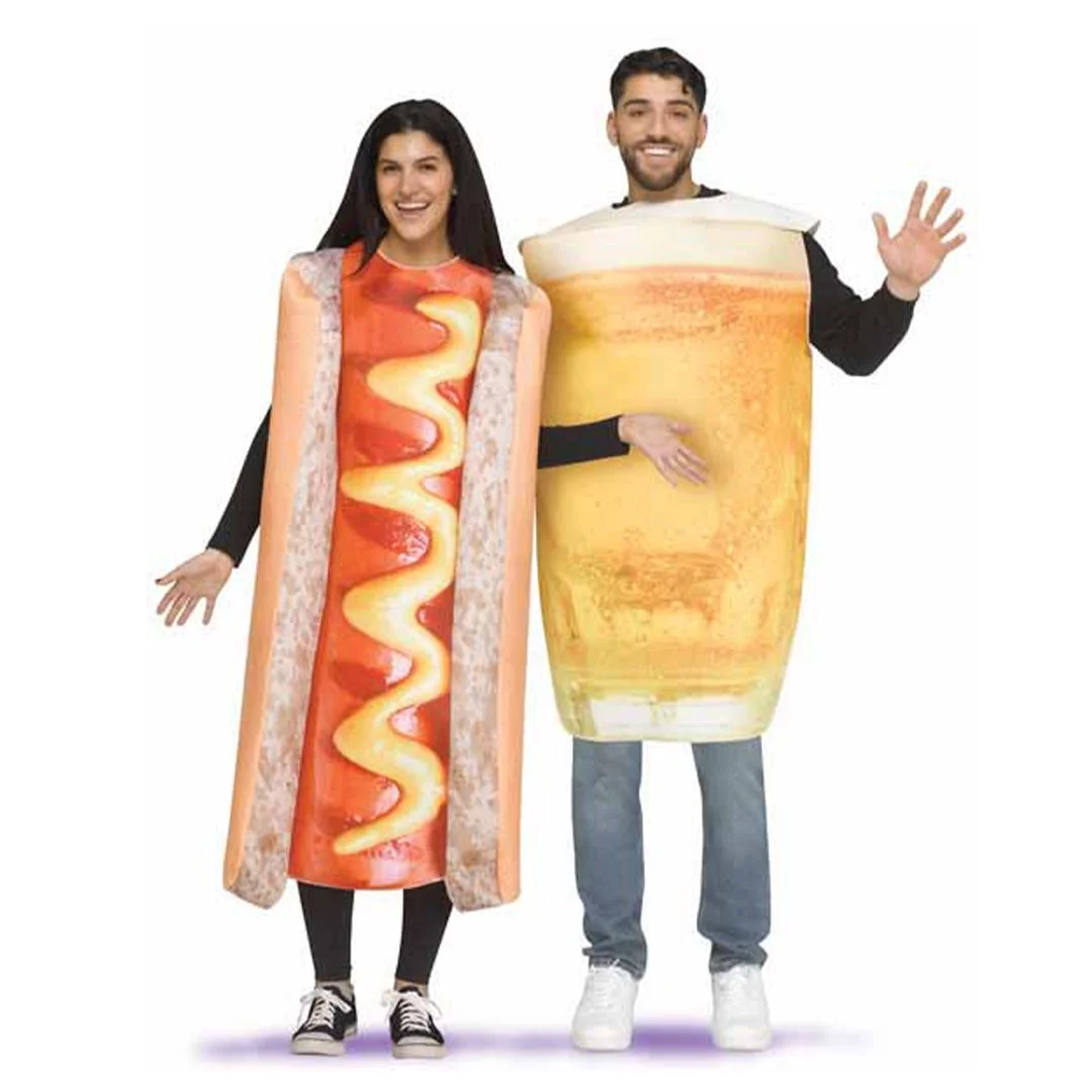 HOTDOG & BEER - ADULT COSTUME