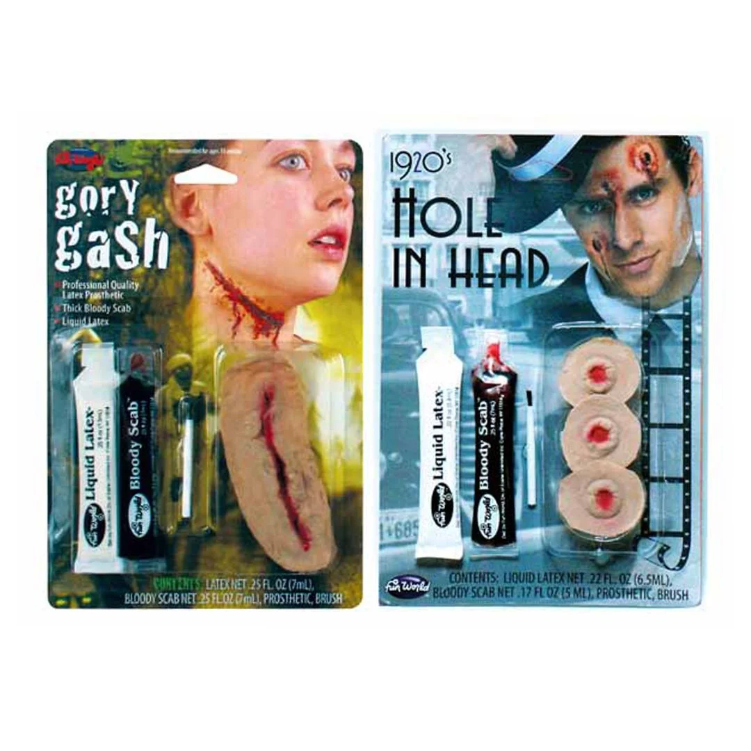 VICTIM KITS 2 ASSTD LATEX & BLOOD KITS
