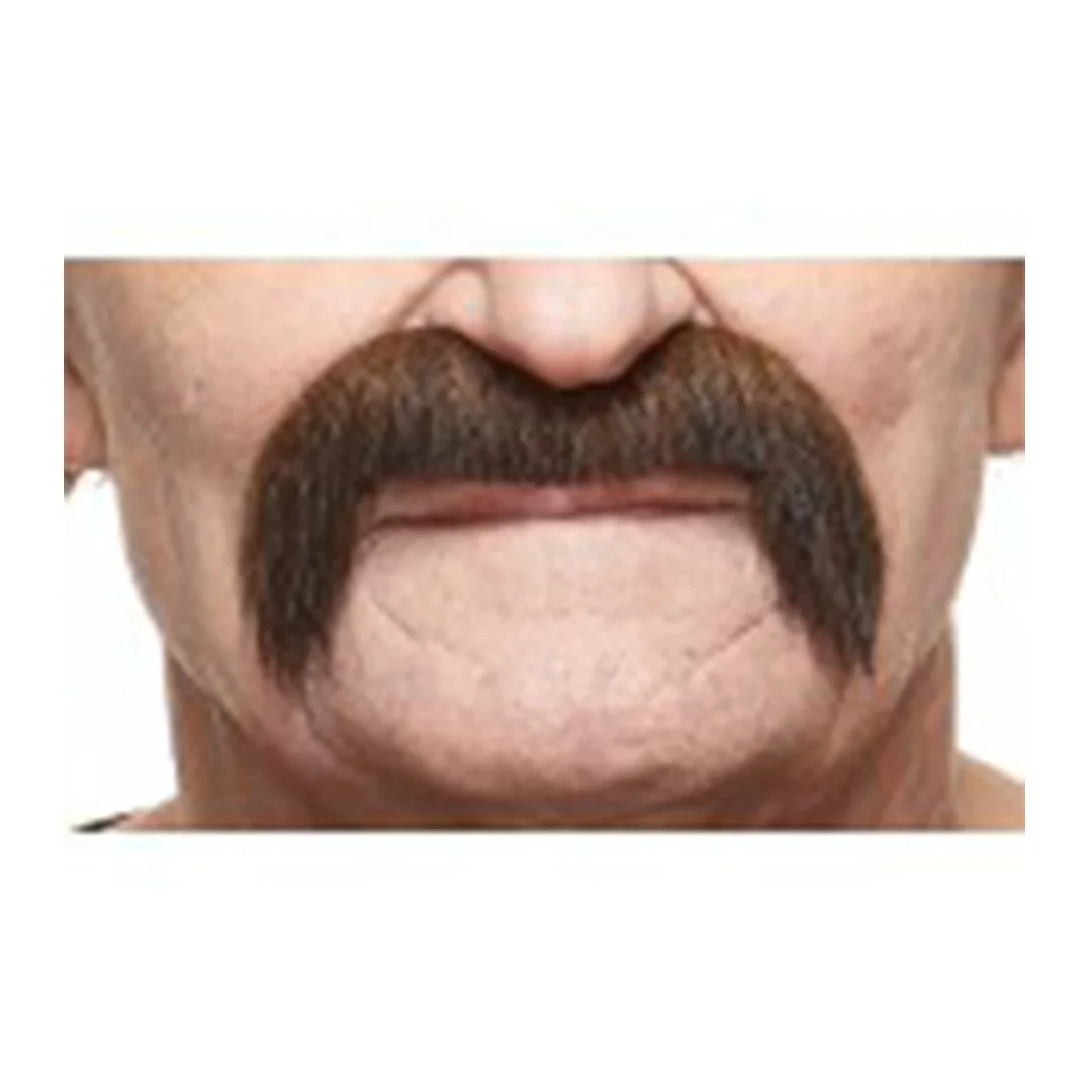 MOUSTACHE BROWN/RED 10.5 x 7.5 CM