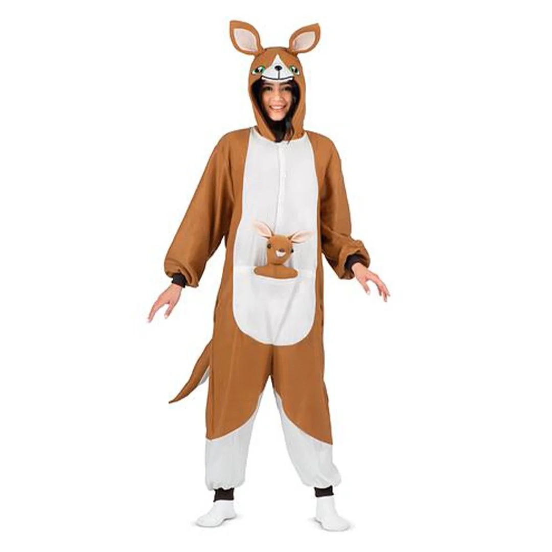 KANGAROO PYJAMAS - ADULT COSTUME