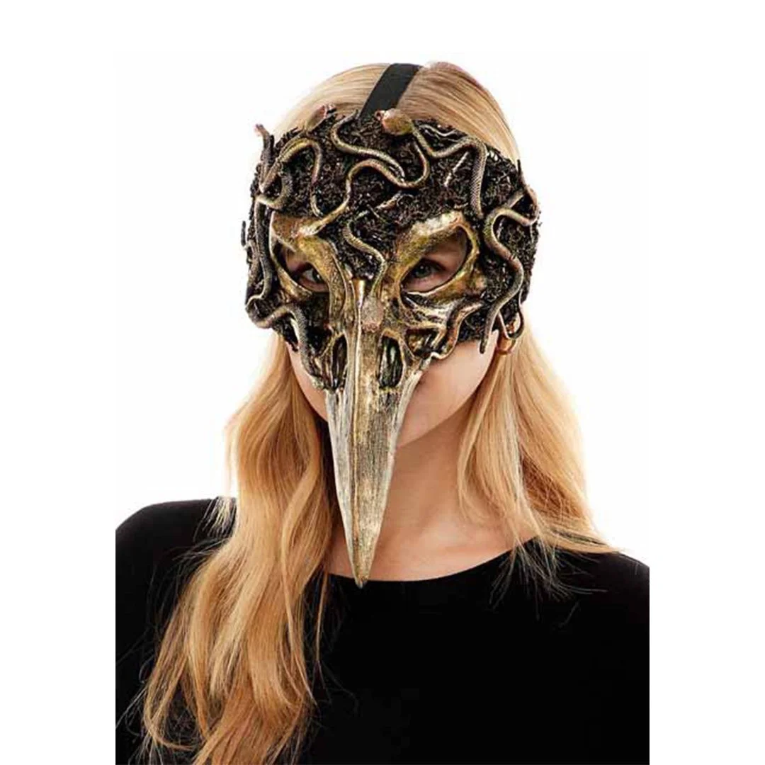 WOODLAND LONG BEAK VOODOO MASK