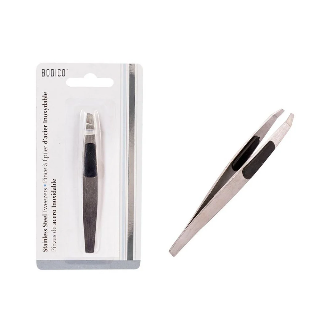 Bodico Tweezer with Grippers - Black Grip