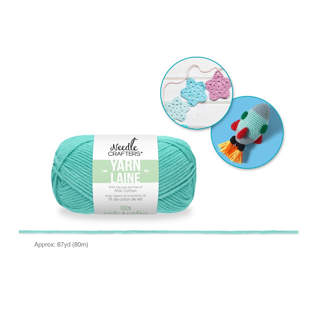 Needlecrafters: Acrylic Milk Cotton Yarn R - Seafoam