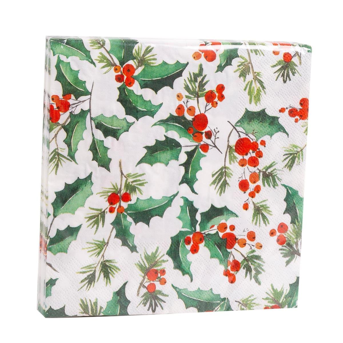 Xmas 20ct x2ply 13"x13" Luncheon Napkin
