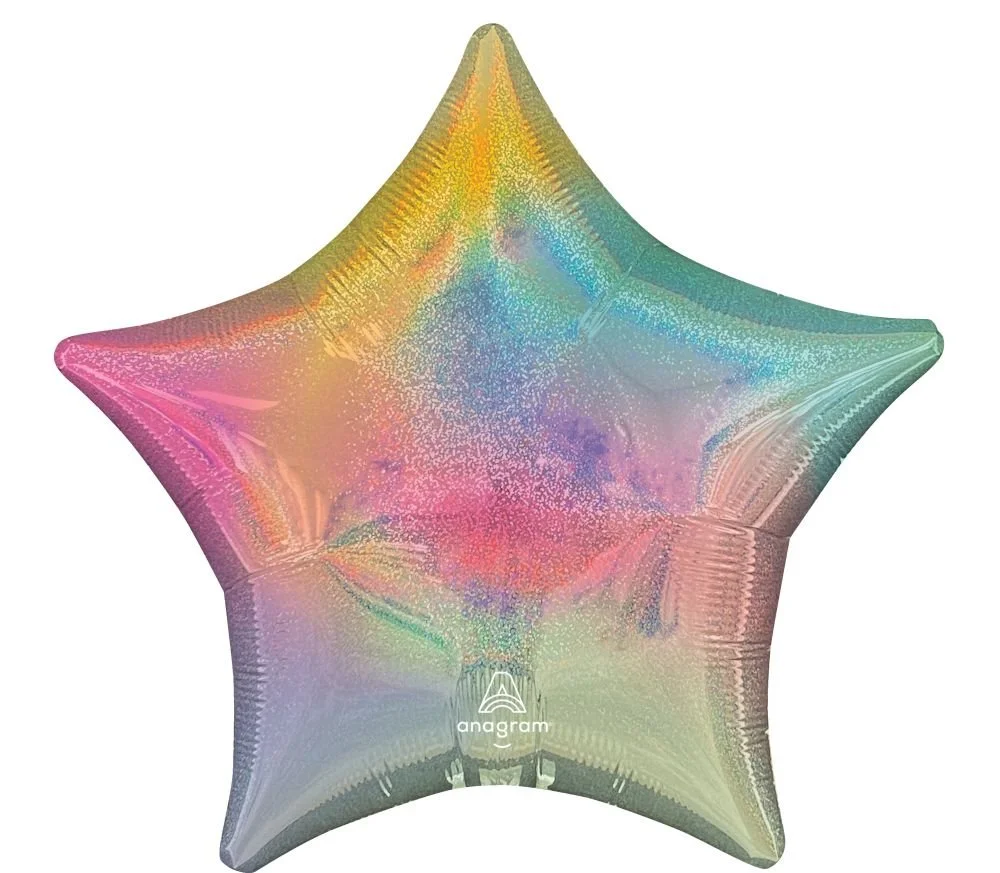 18" Star Pastel Stardust Ombre Balloon