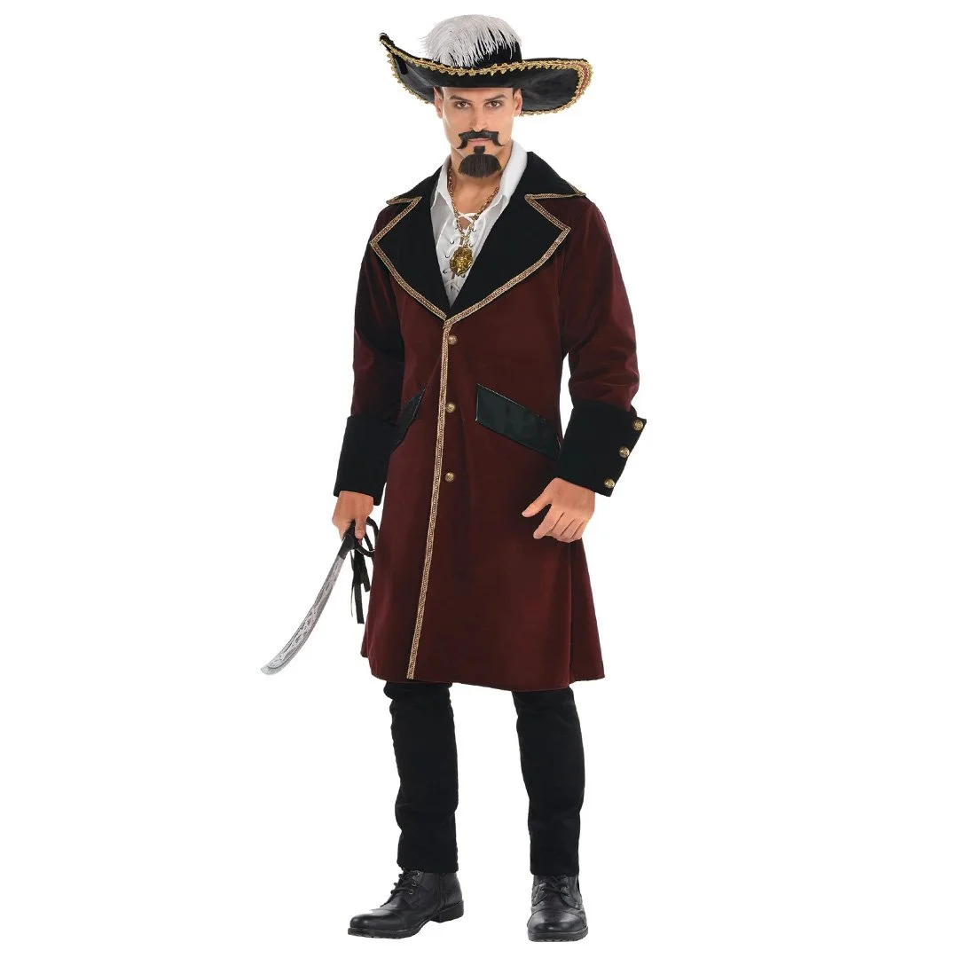 Pirate Captain's Jacket - Men's