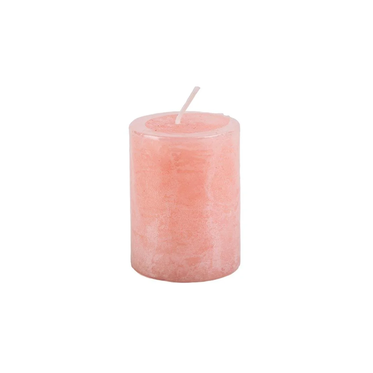 Frosted Scented Votive Candle, 2"H, Wild Rose