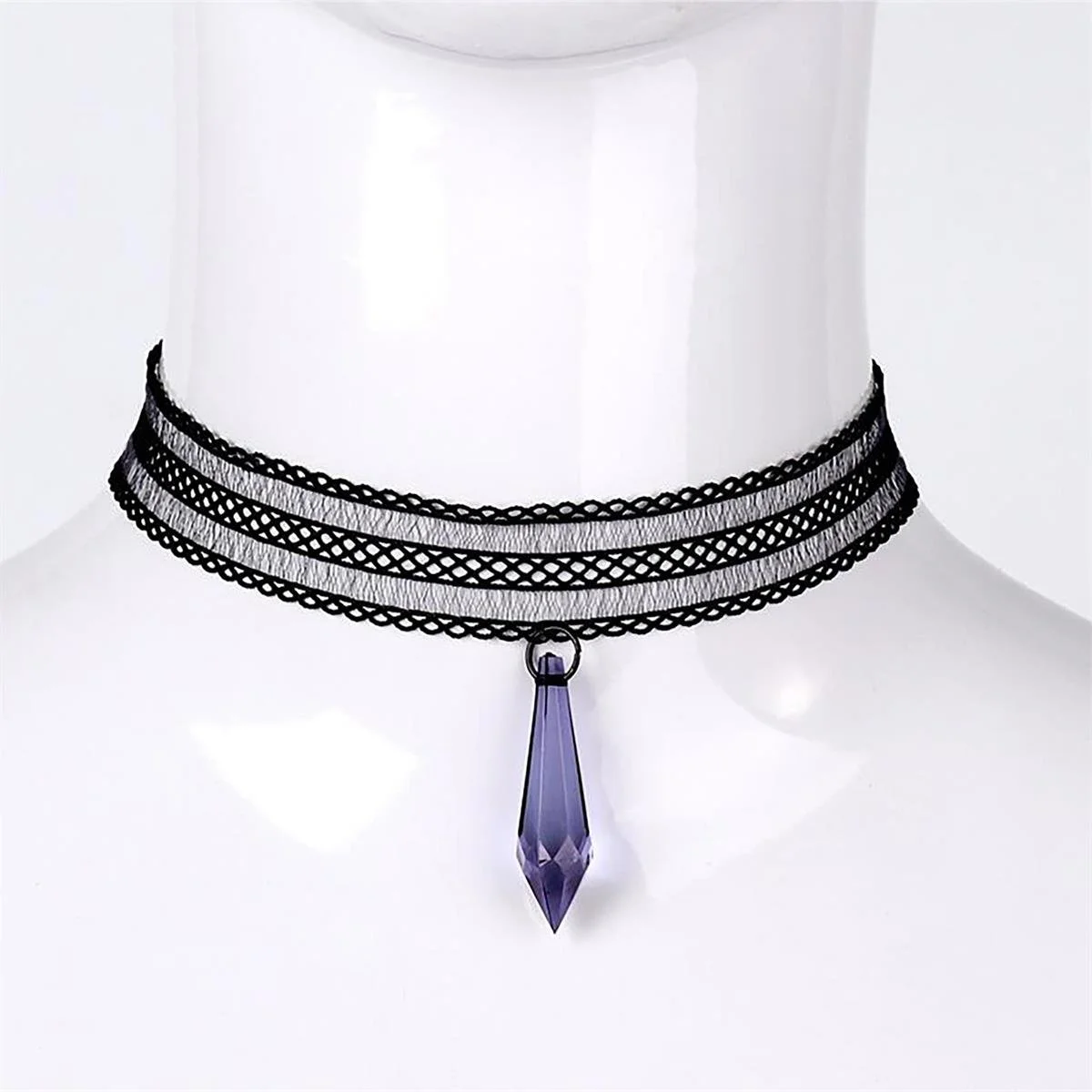 Party Gear Hween Beaded Necklace Jewelry w/ Hexenbiest, Black