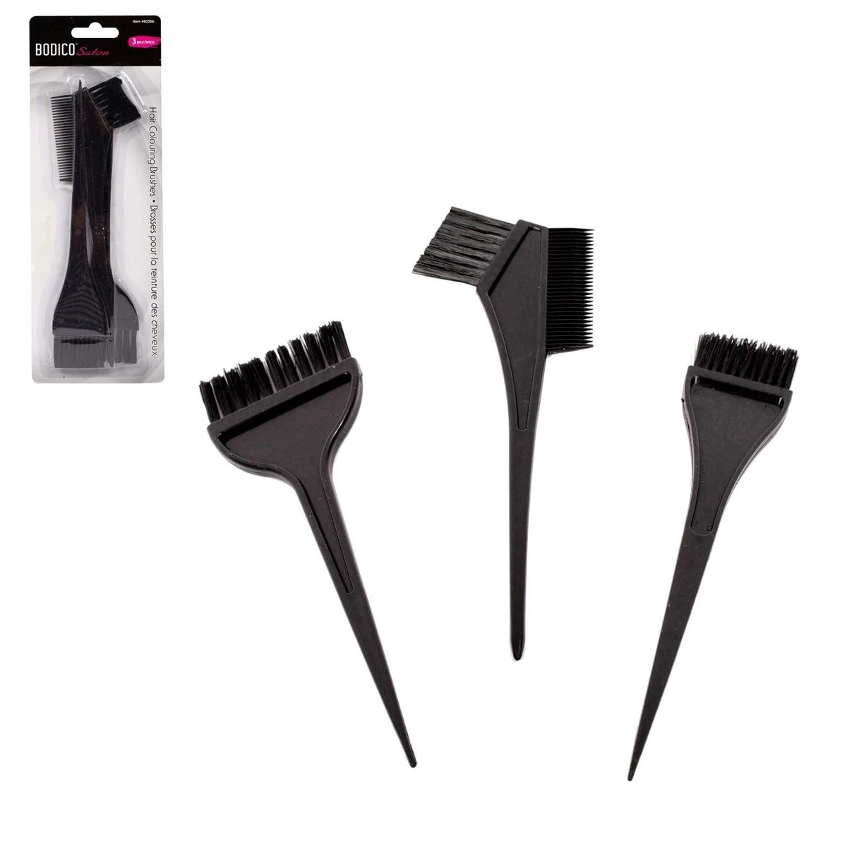 Bodico 3-pc Hair Coloring Brushes