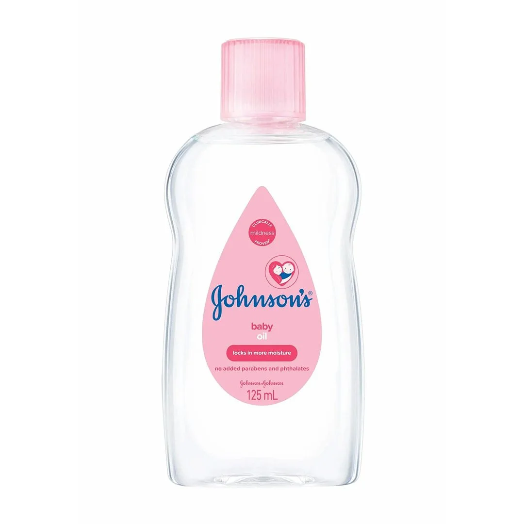 J &J® BABY OIL 125 ML REGULAR