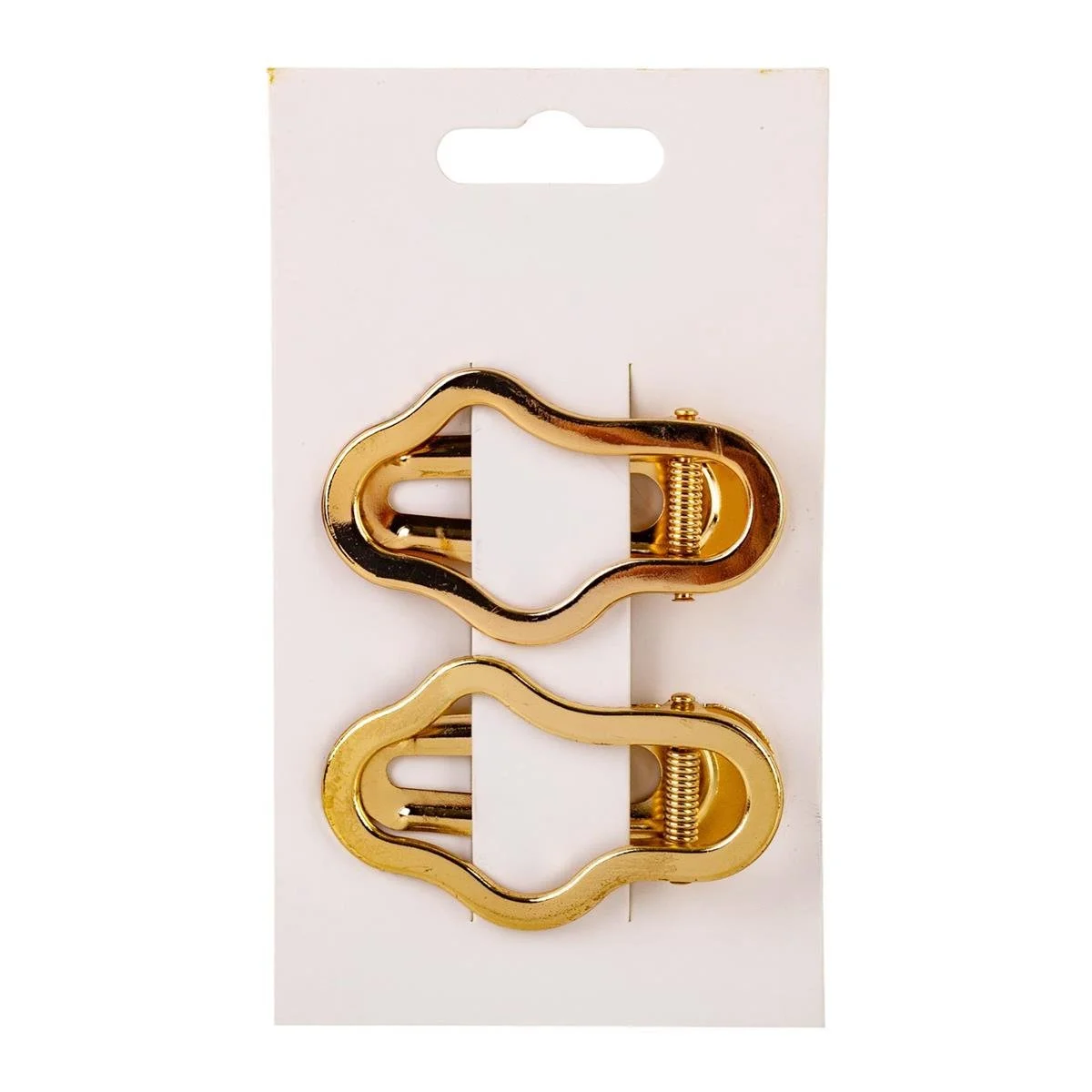 Bodico, 2-pc Gold Clips, 6cm
