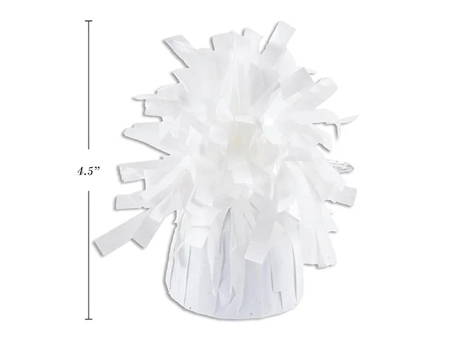 White Laser Balloon weight 175g. 4.5x2.25"