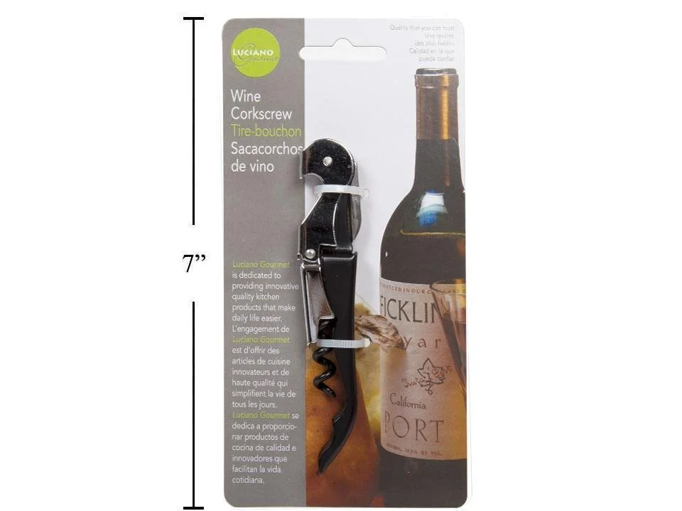 L.Gourmet 4.5" Wine Corkscrew