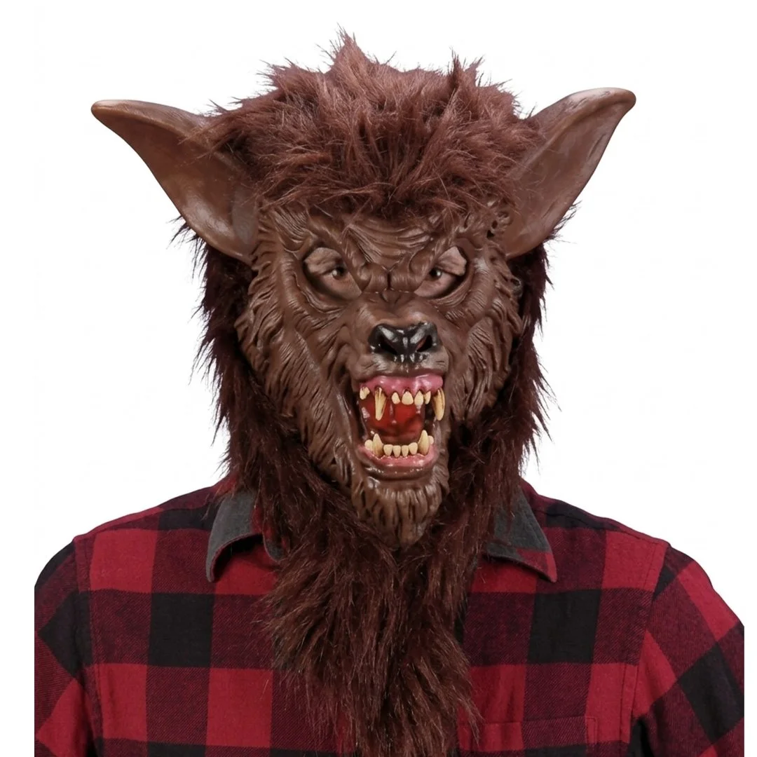 FEROCIOUS FANGS BROWN WEREWOLF