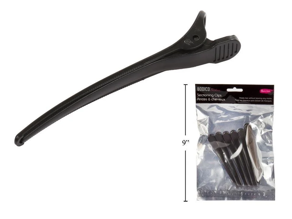 Bodico Salon, 6-PC Sectioning Clips