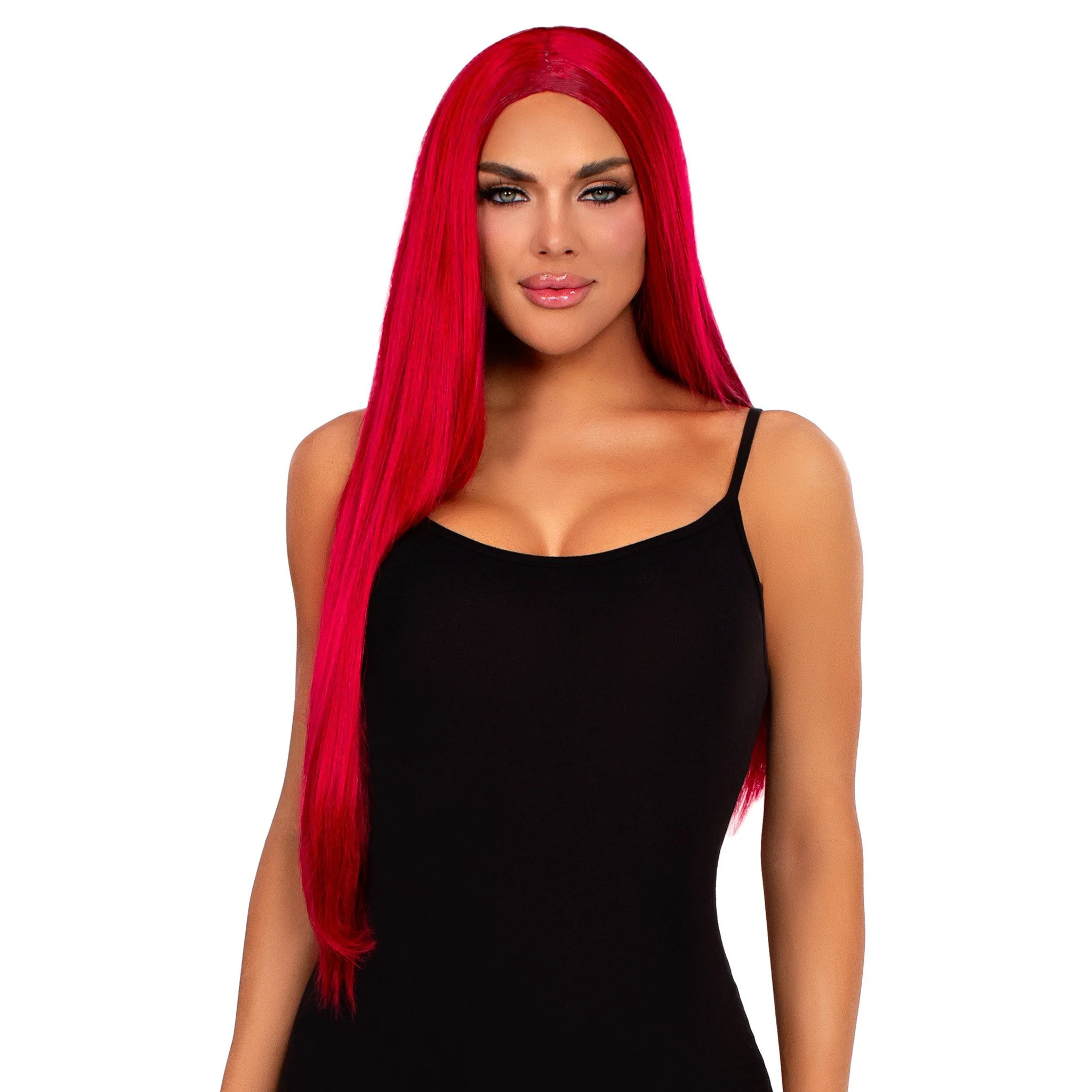 33in Long Straight Center Part Wig