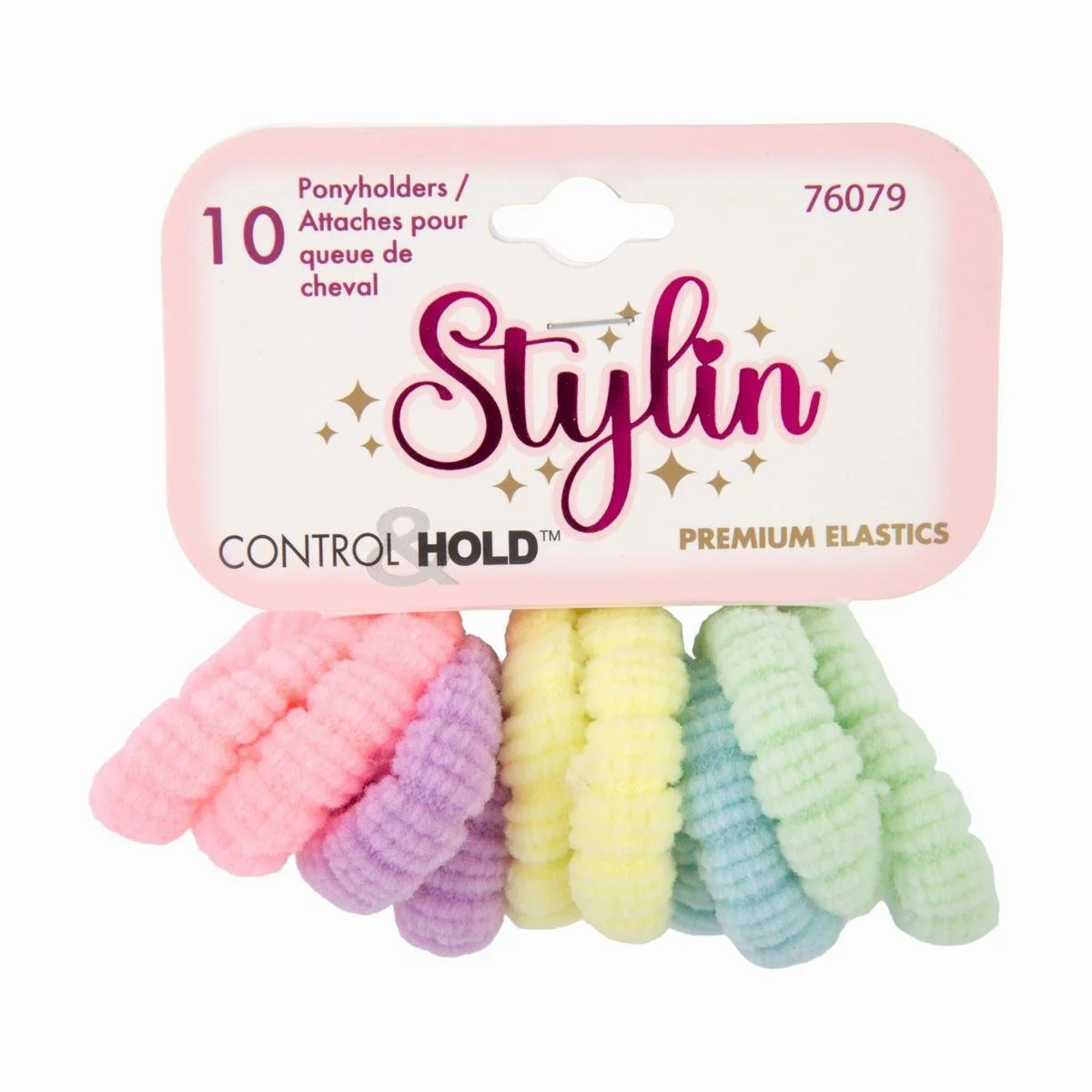 Stylin G. 10-pc Terry Ponyholders
