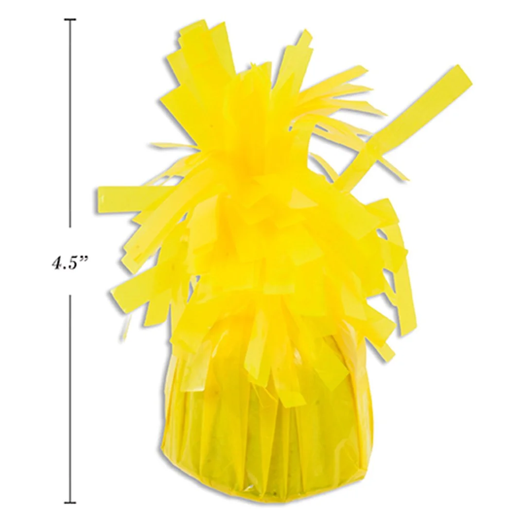 Laser Balloon Weight - Yellow